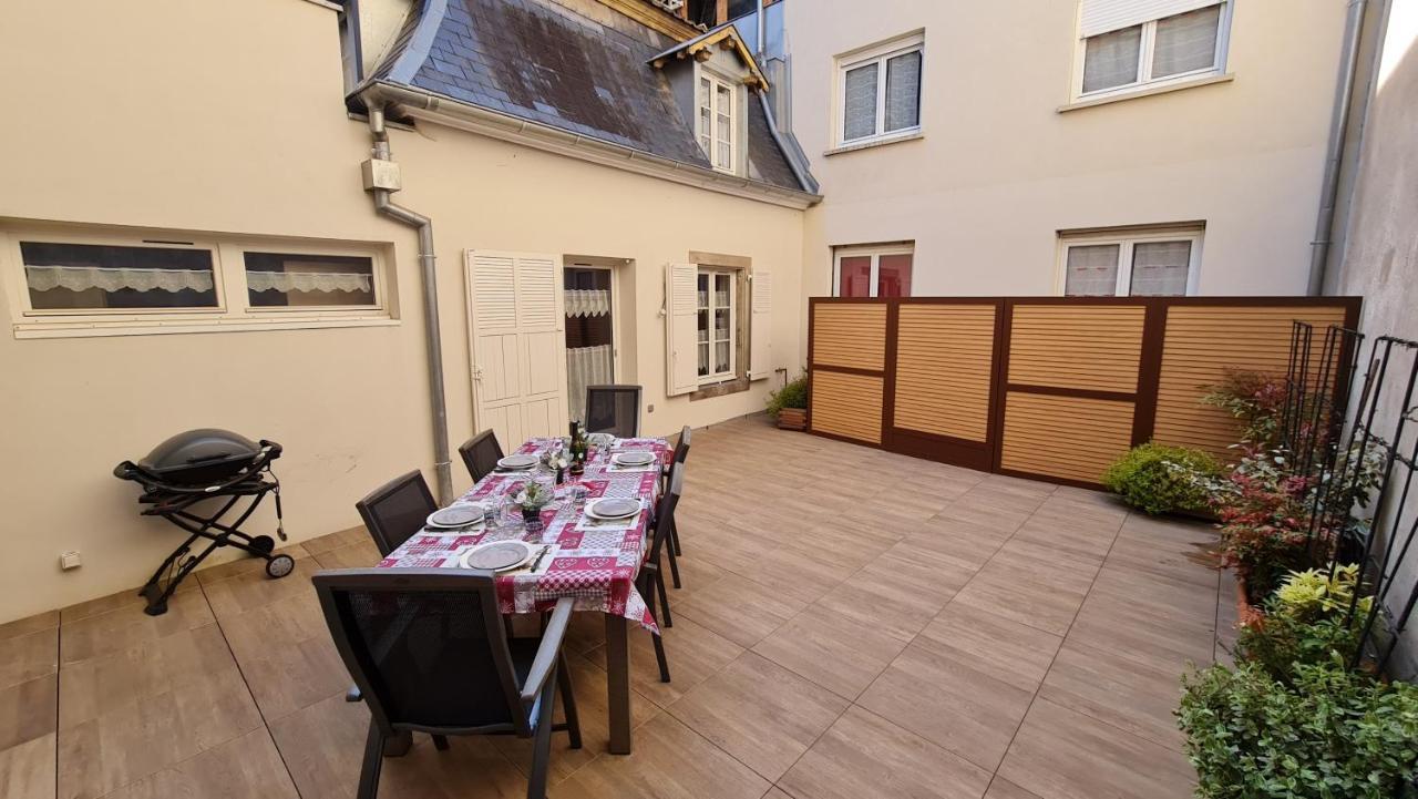 Appartement Avec Terrasse "Musslin" Colmar Exterior photo